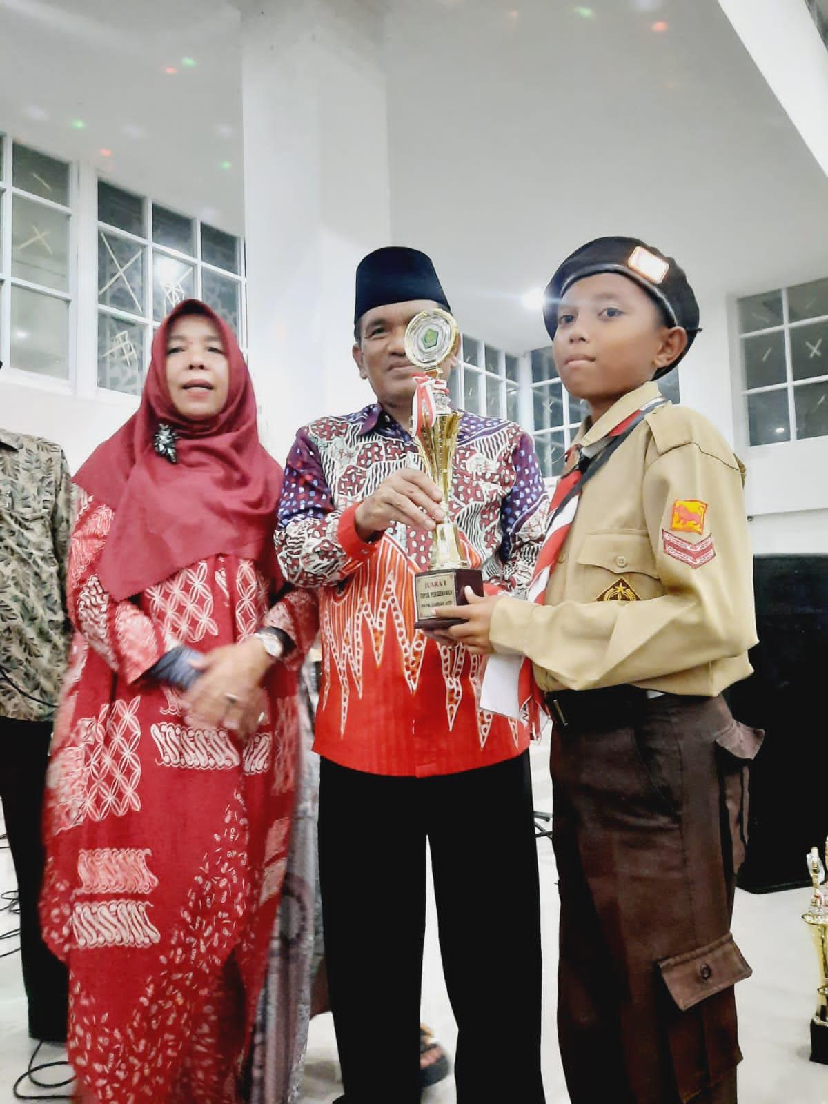 Juara 1 Tapak Pramuka tk Provinsi Sumatera Barat
