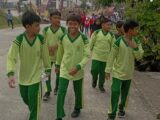 Siswa Madrasah Meriahkan Jalan Santai HUT ke-26 Kabupaten Kepulauan Mentawai