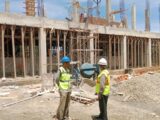 Kasubbag TU Tinjau Langsung Progres Pembangunan Gedung SSBN